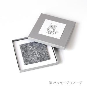 瀬戸内 / Ichiro Yamaguchi｜山口一郎氏イラスト刻印の庵治石プレート