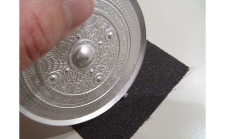 古代遺物の研磨体験キット(三角縁神獣鏡2個セット)