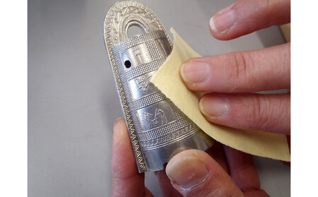 古代遺物の研磨体験キット（銅鐸２個セット）