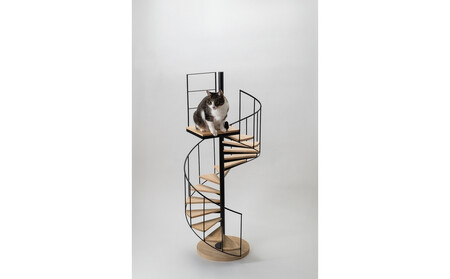 槙塚鉄工所 La.旋 -猫-（黒）