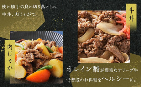 太っ腹社長にオススメ! オリーブ牛 切り落とし 計50kg