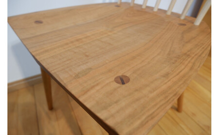 スポークチェア(香川県産材山桜)