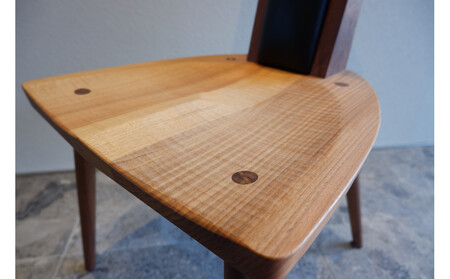 ダイニングチェア(本革ブラック)