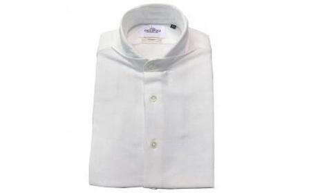 今治 バックパイルシャツ ホワイト 【LL】