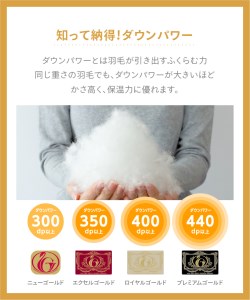 香川県高松市で製造　羽毛肌掛け布団ＳＤＬ　ダウン93％　セミダブルロング　170ｘ210サイズ【T039-064】