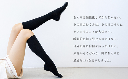 着圧ソックス M-L 2足 着圧 NOLL 夜用