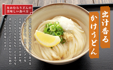 さぬきうどん 半生うどん 18食 つゆなし