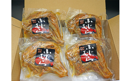 定期便6回 ふじむら骨付鳥 若鳥 4本