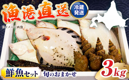 【北海道】漁港直送！季節のおまかせ鮮魚 3kg【鵡川漁業協同組合】 鮮魚 鮮魚 鮮魚 鮮魚 鮮魚 鮮魚 [AXAL002]