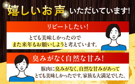 放牧豚 ベーコンブロック 計360g（180g×2） 無添加 発色剤不使用 北海道 [AXBA112]