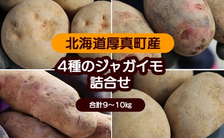 0098 令和４年厚真産 魅惑の４種類じゃがいも食べ比べセット 数量限定 北海道厚真町 ふるさと納税サイト ふるなび