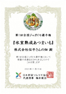 氷室熟成あつまいも（メークイン）4.5kg×1箱 【株式会社伝平さんの畑】 じゃがいも ジャガイモ 芋 北海道  [AXAD001]