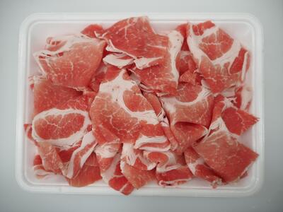 オリーブ豚肩ロース切り落とし 500g×3(計1.5kg)