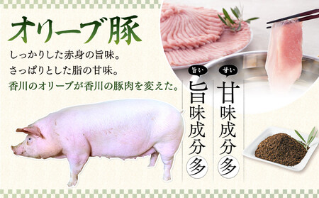 オリーブ豚モモ切り落とし 500g×3