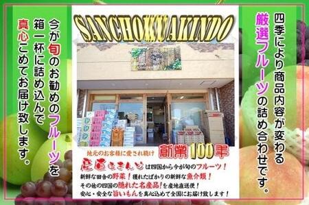 【お歳暮ギフト】<産直あきんど>厳選フルーツの詰め合わせ