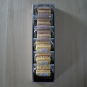 【母の日ギフト】【Cafe悠花】紅白シフォンサンド　6個セット | 母の日