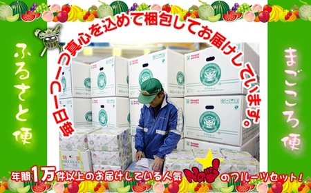 【定期便4回】創業100年 産直あきんど四季のフルーツの定期便《4ヶ月連続でお届け》