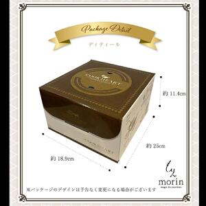 もりん クリスマスケーキ ザッハトルテ・くまちゃん 5号 サイズ