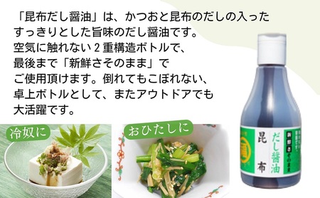 讃岐だし醤油「味自慢」・昆布だし醤油・いりこだし醤油 200ml×各1本 調味料 和食 料理 調理 食卓 かつおの旨み 2重構造ボトル