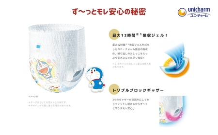 マミーポコパンツＳサイズ パンツタイプ 52枚×3パック（156枚） ドラえもん 