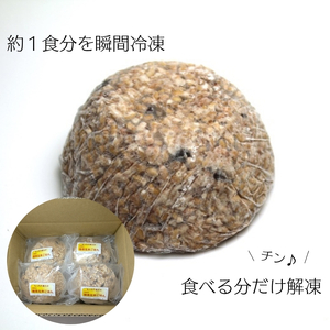 長岡式・冷凍・酵素玄米ごはん 125g×8個セット 玄米 ごはん ご飯 セット 冷凍