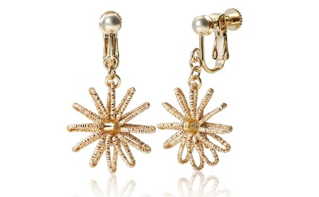 和の伝承 水引イヤリング・金  お祝い ギフト アクセサリー ファッション ゴールド 