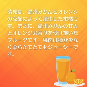 清見 約5kg 果物類 柑橘類 フルーツ みかん