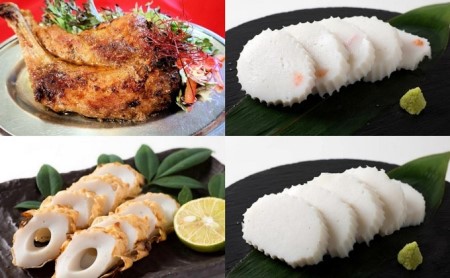 さぬき鳥本舗×仁加屋かまぼこ【晩酌セット】 惣菜 鶏肉焼き鳥 魚貝類 練り製品 