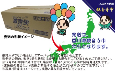 激爽快さらさらボディシート40枚入×30個セット【メンズコスメ】 美容 雑貨 日用品 携帯用 防災 防災グッズ 
