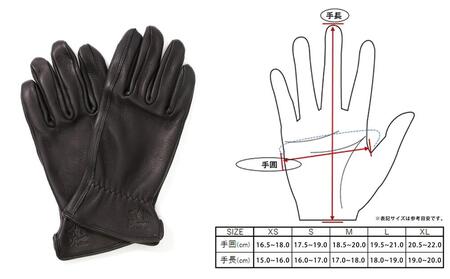 LAMP GROVES - UTILITY GLOVE STANDARD -【革手袋 レザー グローブ 鹿革 メンズ レディース Lamp gloves ランプグローブス スタンダード ドライビング グローブ オートバイ ハーレーダビットソン ビンテージハーレー バイカー バイク ツーリング 車 ドライブ ファッション 手袋 香川県 さぬき市】