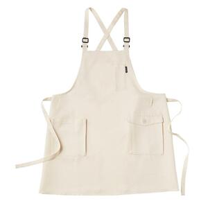 ショルダーワークエプロン(カラー:ベージュ)