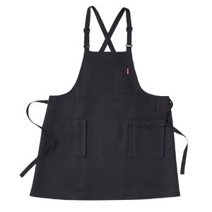 ショルダーワークエプロン(カラー:ブラック)