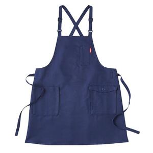 ショルダーワークエプロン(カラー:ネイビー)