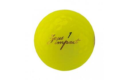 訳あり ゴルフボール 25個入り Zeusuimpact3 メンズ プリントミス 不揃い キャスコkasco ゼウスインパクト 非公認球 ゴルフ