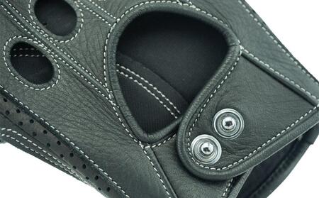 ドライビンググローブ カカザン フルフィンガー 【サイズ：LL】甲穴(ナックルホール)有り