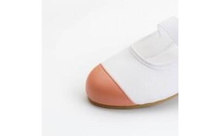 おしゃれな上履き シューズ 室内履き 上靴(ピンク/22.0cm)