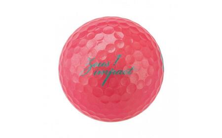 ゴルフボール ゼウスインパクト Zeusimpact女子3  12球入 2ダース (計24球)【パールピンク】 ゴルフ キャスコ kasco