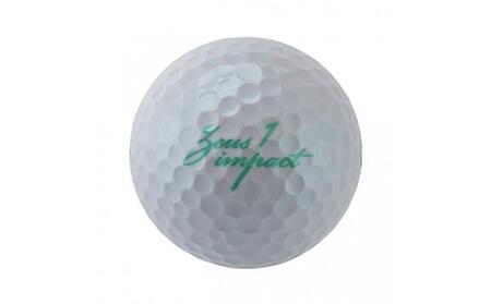 ゴルフボール ゼウスインパクト Zeusimpact女子3 12球入 3ダース (計36球)【パールホワイト】 ゴルフ キャスコ kasco