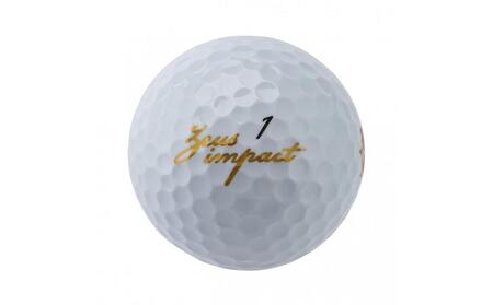 ゴルフボール ゼウスインパクト Zeusimpact3 12球入 2ダース (計24球)【ホワイト】 ゴルフ キャスコ kasco