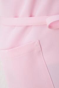 【ピンク】ワンショルダーエプロン（撥水・撥油）