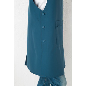 【ブラック】サロペットエプロン（撥水・撥油）