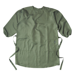 【グリーン】スタイリッシュラグランメンズ割烹着