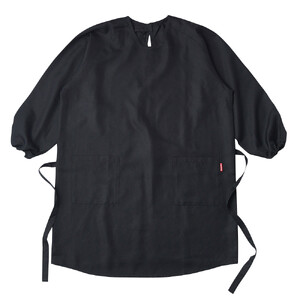 【ブラック】スタイリッシュラグランメンズ割烹着