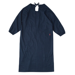 【ネイビー】ロングストレート割烹着