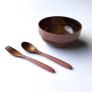 お子様セット (スプーン・フォーク・ボウルのセット)【ピンク】