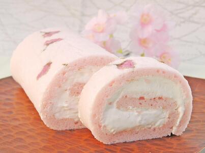 「瀬戸のワインロール」と「桜ロール」 ケーキセット【冷凍 ロールケーキ ケーキ ワイン 赤ワイン 桜 ケーキセット さぬき市 風月堂】