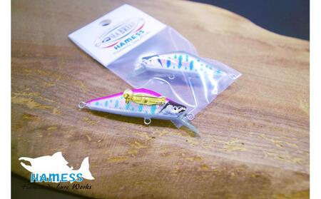 ルアーピンバッチ 4色セット(カラー指定不可)　釣り ルアー ピンバッチ ピンバッヂ 工芸品 香川県 さぬき市】