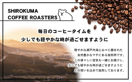 自家焙煎珈琲豆専門店のおうちコーヒー(ブラジルショコラ) 300g コーヒー豆 コーヒー粉 中挽きタイプ