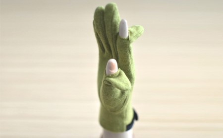 レディース　手袋（指で～る） ファッション 小物  ベージュ