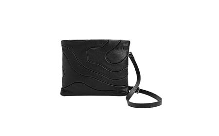 イタリアンレザー サコッシュ メンズ レディース鞄 Black 香川県東かがわ市 ふるさと納税サイト ふるなび